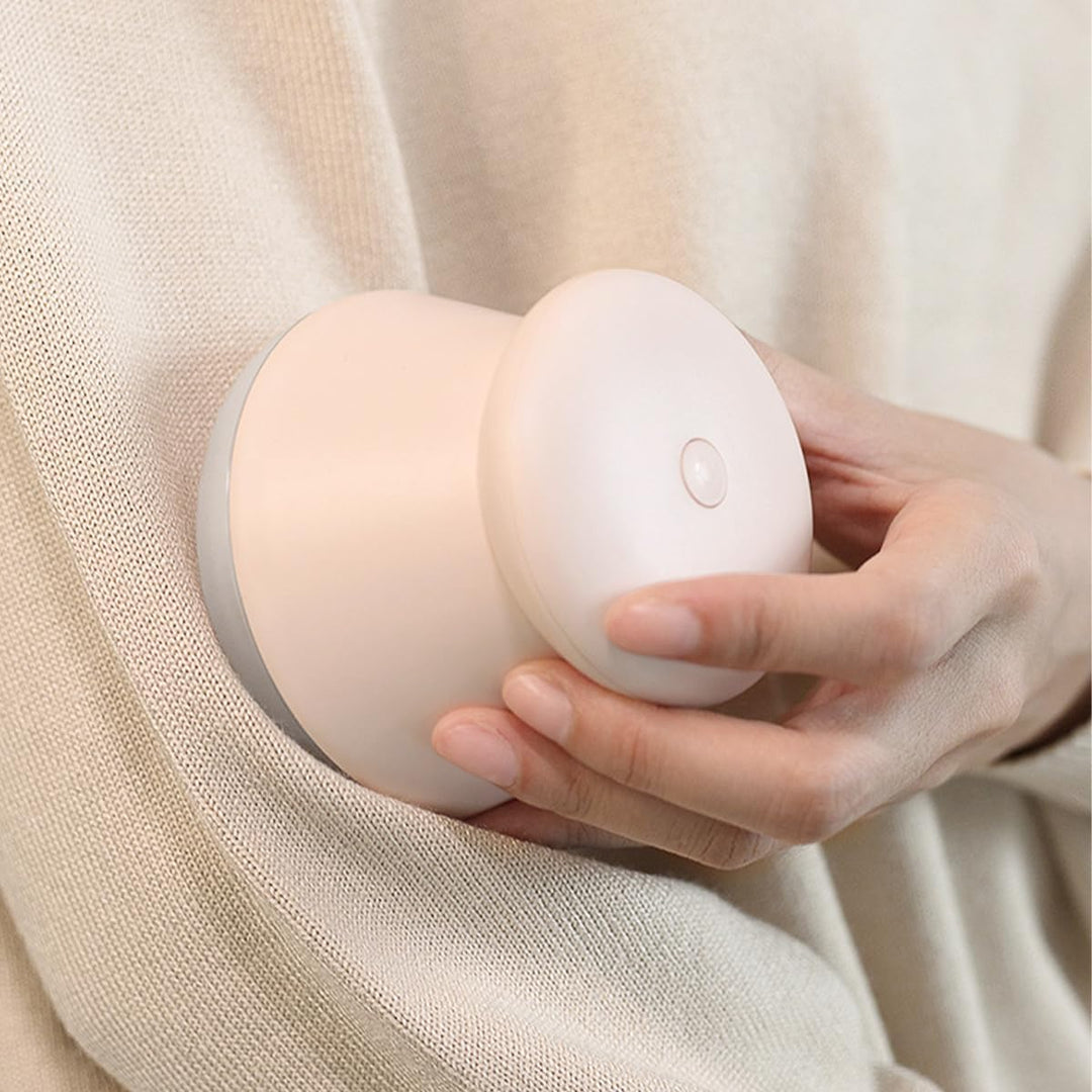 Elektrischer Fusselentferner mit Licht, tragbarer, über USB wiederaufladbarer elektrischer Pullover-