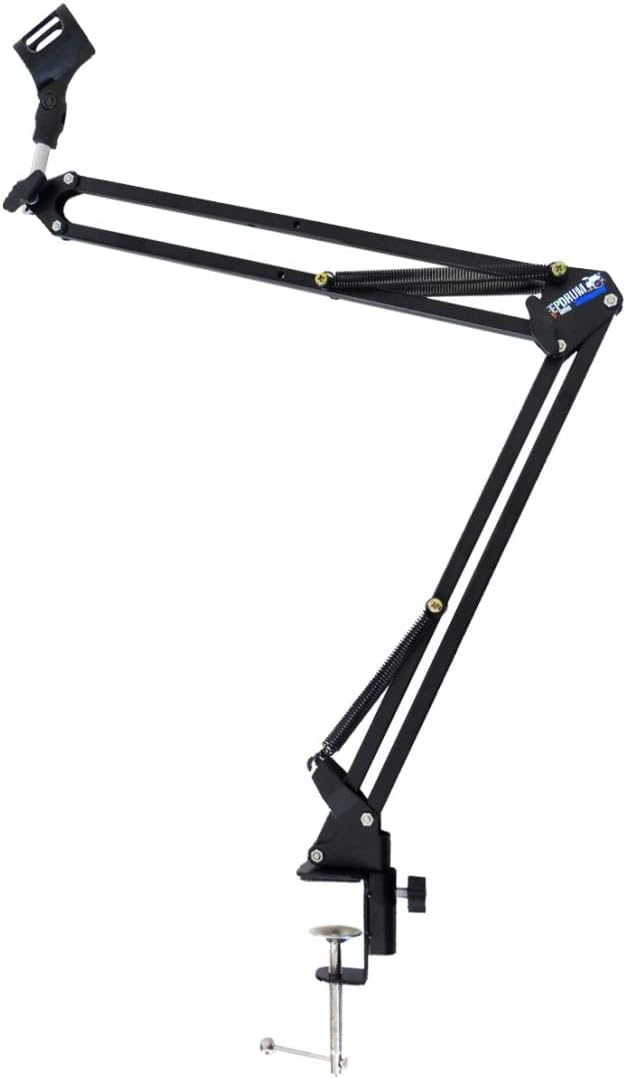 Samson C01U Pro USB Kondensator-Mikrofon + keepdrum NB35 Gelenkarm-Stativ