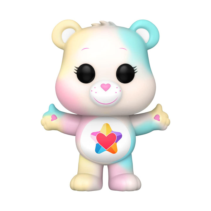 Funko Pop! Animation: CB40- True Heart Bear - Transluzent CH - Care Bears - Vinyl-Sammelfigur - Gesc