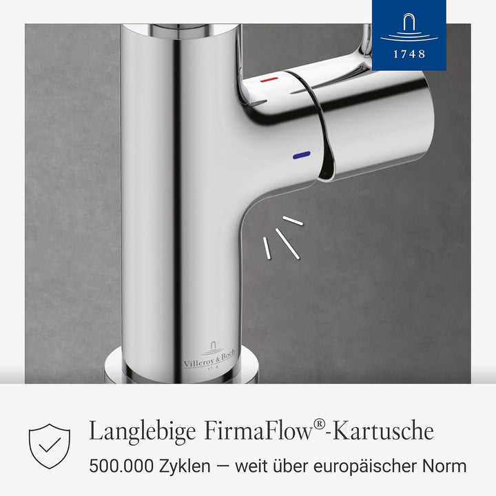 Villeroy &amp; Boch Variaro Küchenarmatur, Armatur Küche, 306 mm Auslaufhöhe, 360° schwenkbarer Auslauf,
