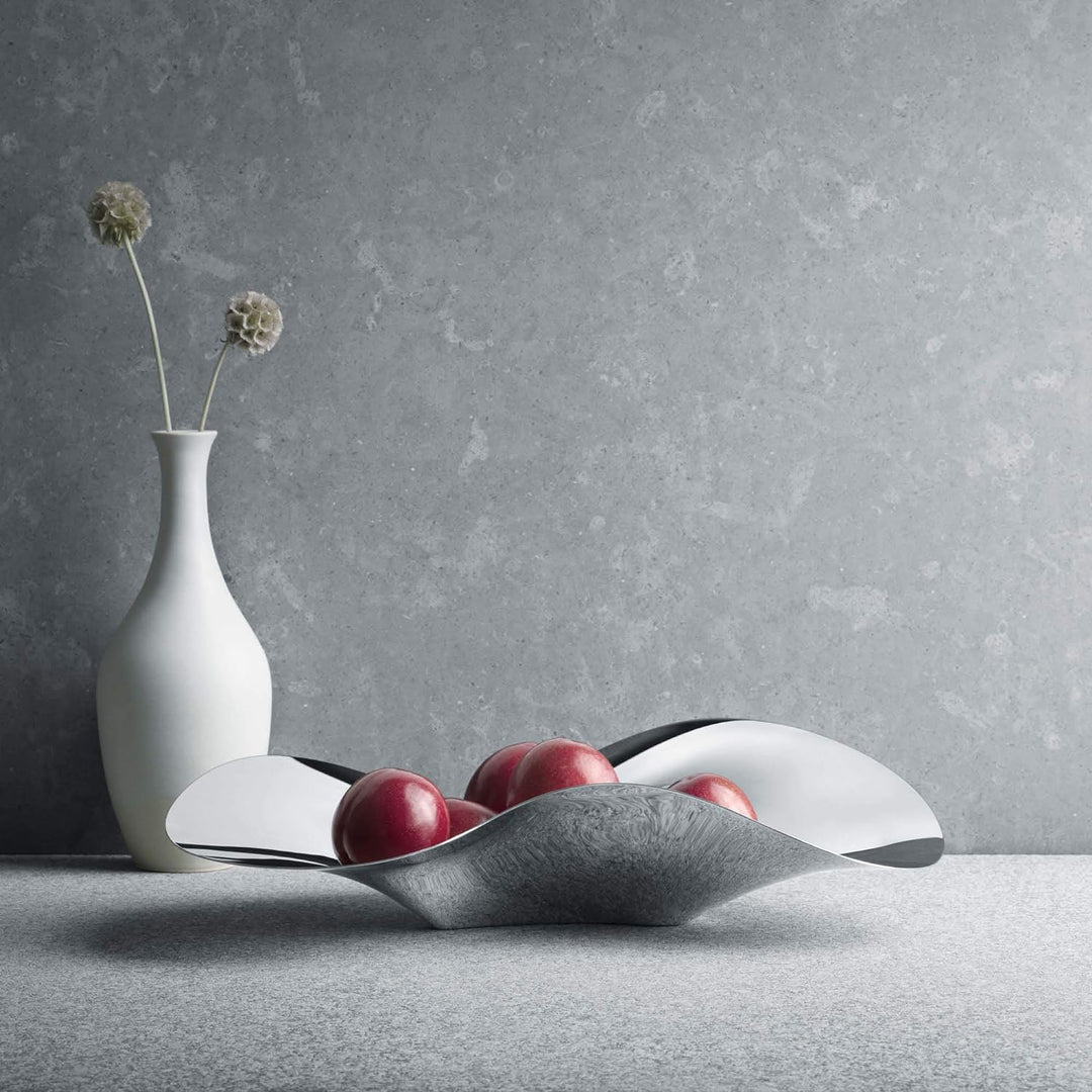 Georg Jensen GJ 107519 Genuss-Erdbeer-Tablett, Edelstahl, stainless steel, 9,9 x 27,5 x 43,2 cm 9.9