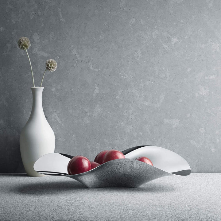 Georg Jensen GJ 107519 Genuss-Erdbeer-Tablett, Edelstahl, stainless steel, 9,9 x 27,5 x 43,2 cm 9.9