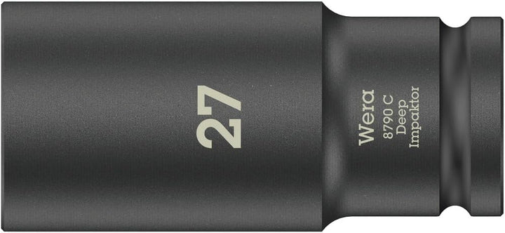 Wera 05150115001 9725 Schaumstoffeinlage Zyklop C, 1/2", Impaktor Deep Steckschlüsseleinsatz Set 1,