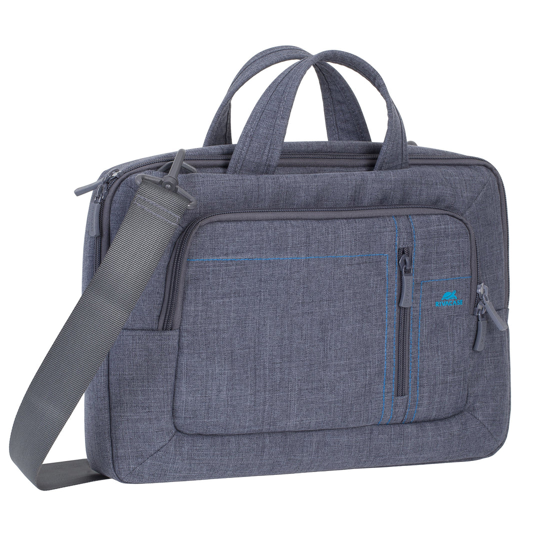 RIVACASE Tasche für Laptops bis 13.3“ – Leichte und stilvolle Notebooktasche mit Zubehör Fächern und