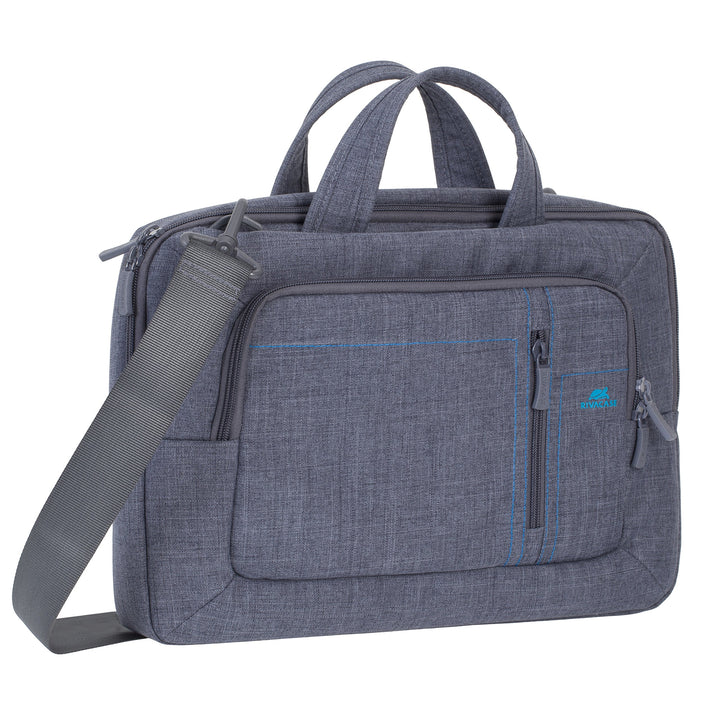 RIVACASE Tasche für Laptops bis 13.3“ – Leichte und stilvolle Notebooktasche mit Zubehör Fächern und