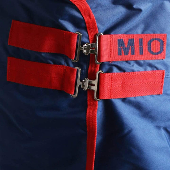 Horseware Mio Turnout Medium 200g - Dark Blue & Red 155, 155