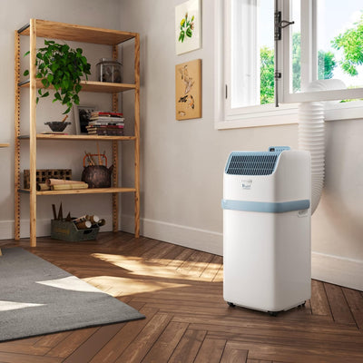 De'Longhi Pinguino Compact ES72 YOUNG, Mobiles Klimagerät, 8.300 BTU/h, für Räume bis zu 60m3, Entfe