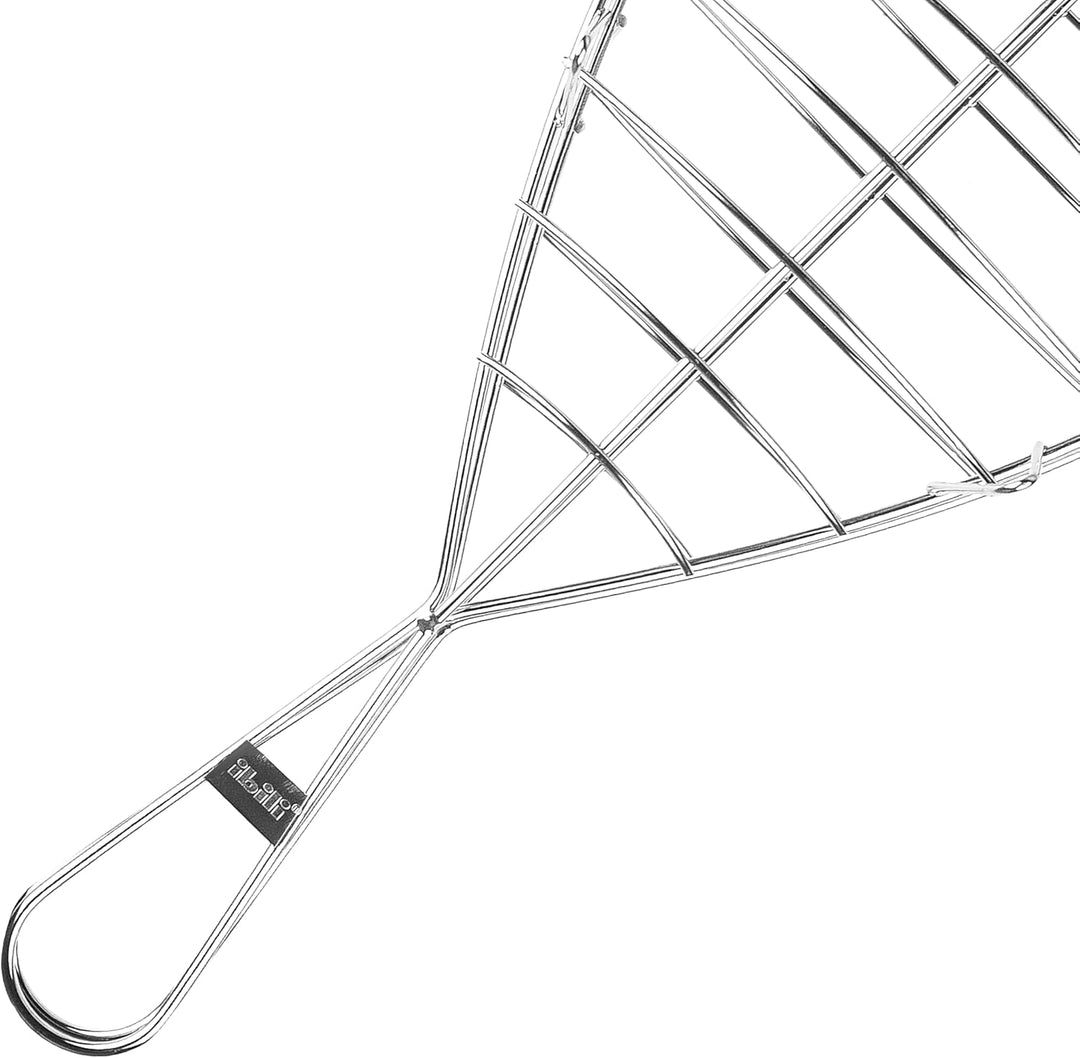Ibili 770100 Fischbräter, Edelstahl, Silber, 19 x 19 x 42 cm, 19 x 19 x 42 cm