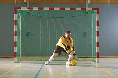 HUCK Tornetz für Futsal- und Bolzplatztore - Stärke 4mm, Farbe:Weiss