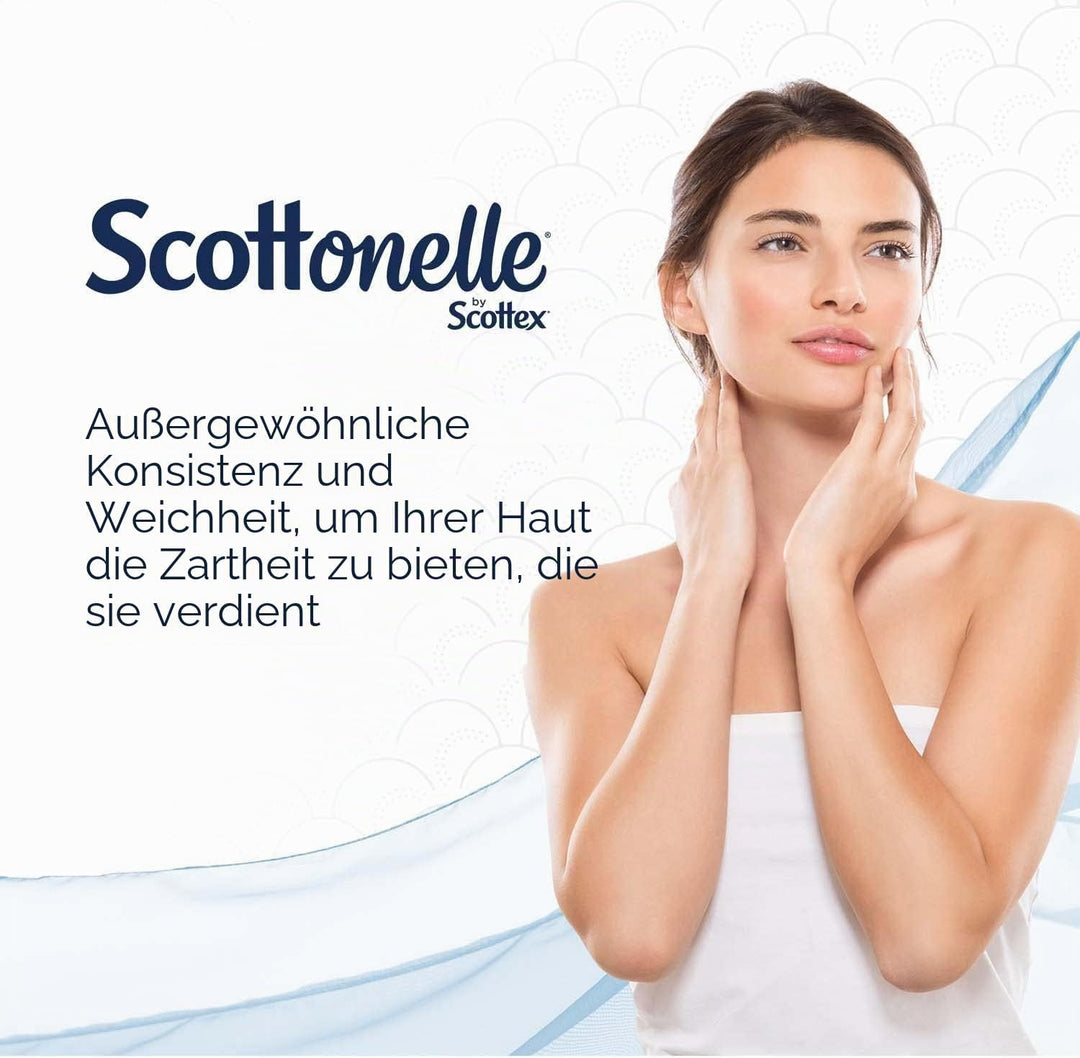 Scottonelle, Toilettenpapier, weich und geprägt 48 Unità Weiss 9 g (1er Pack), Weiss 9 g (1er Pack)