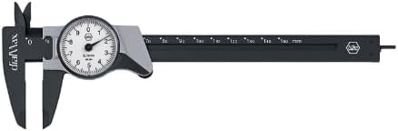Wiha Uhrmessschieber dialMax® Ablesung 0,1 mm (27082) 150 mm, Uhrmessschieber dialMax