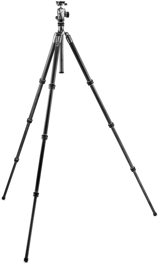 Gitzo GK2545T-82QD Traveler Stativ-Kit mit Profi-Kugelkopf (kompakt, faltbar und leicht, kurze Säule