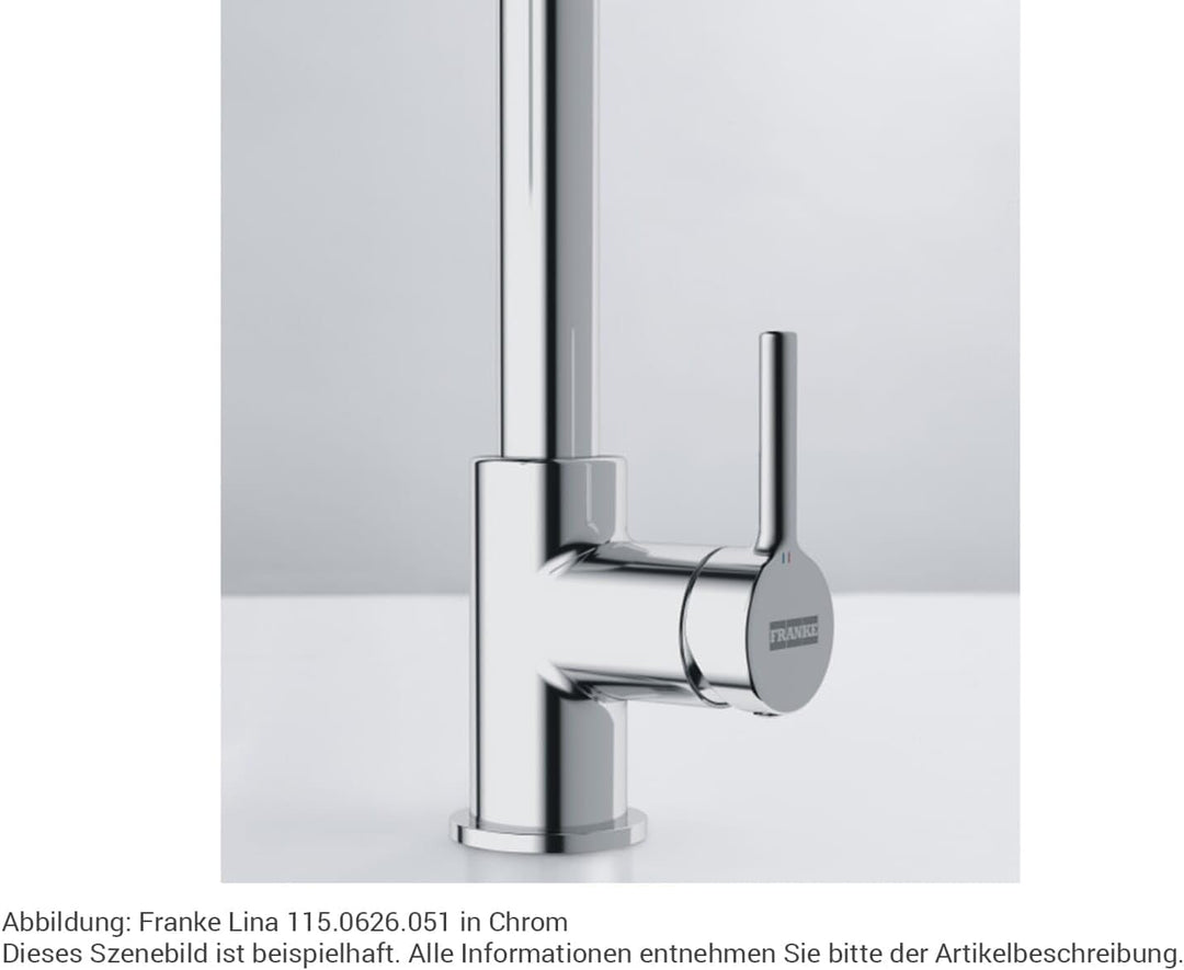Franke 115.0626.055 LINA PULL-OUT Einhebelmischer, Onyx