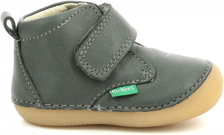 Kickers Unisex Baby Gody Sneaker 23 EU Gris Marine, 23 EU Gris Marine