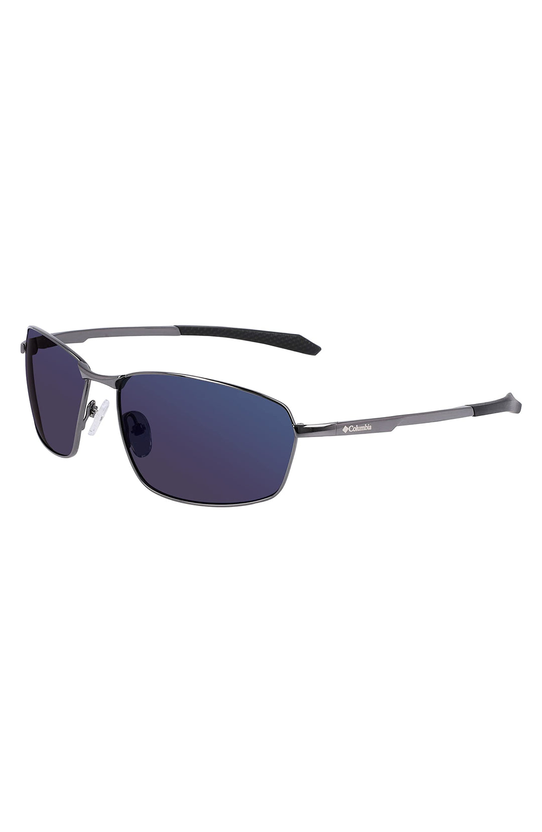 Columbia Herren C114sp Fir Ridge Sonnenbrille Einheitsgrösse Shiny Dark Gunmetal/Blue Mirro, Einheit