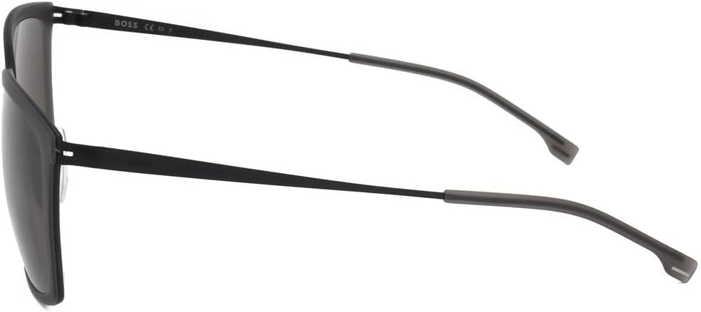 BOSS HUGO 1465/F/S Brille, Matte Black, 59 für Herren, Mattes Schwarz