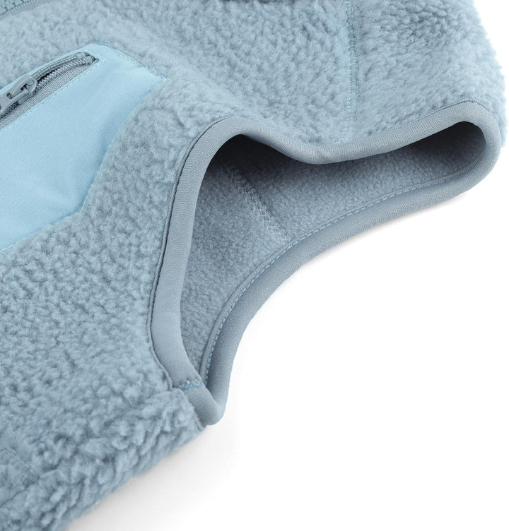Kleinkind Kinder Polarfleece Weste Verdicken Kinder Stehkragen Reissverschluss Ärmellose Jacke Elter