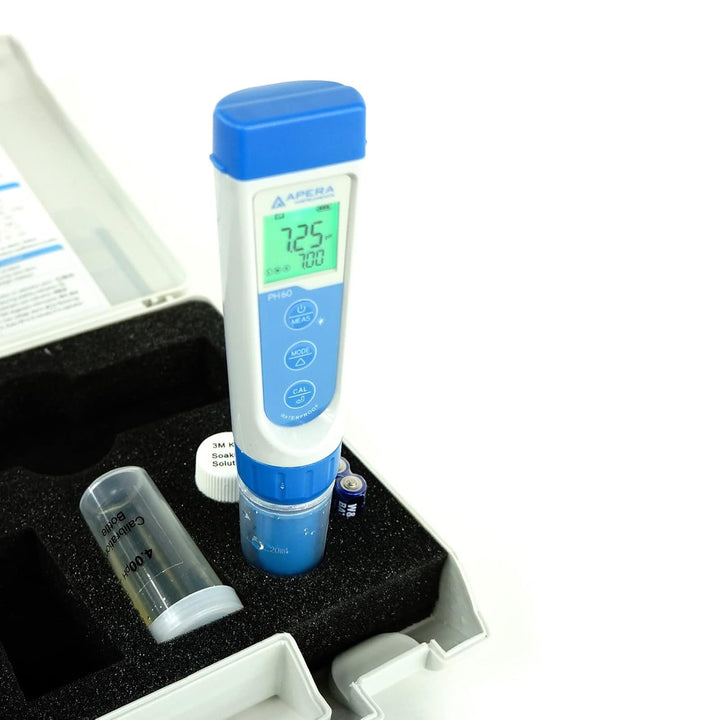 Apera Instruments ORP60 Premuim ORP-Messgerät & PH60 Premium pH-Meter (Genauigkeit pH ±0,01, Messber