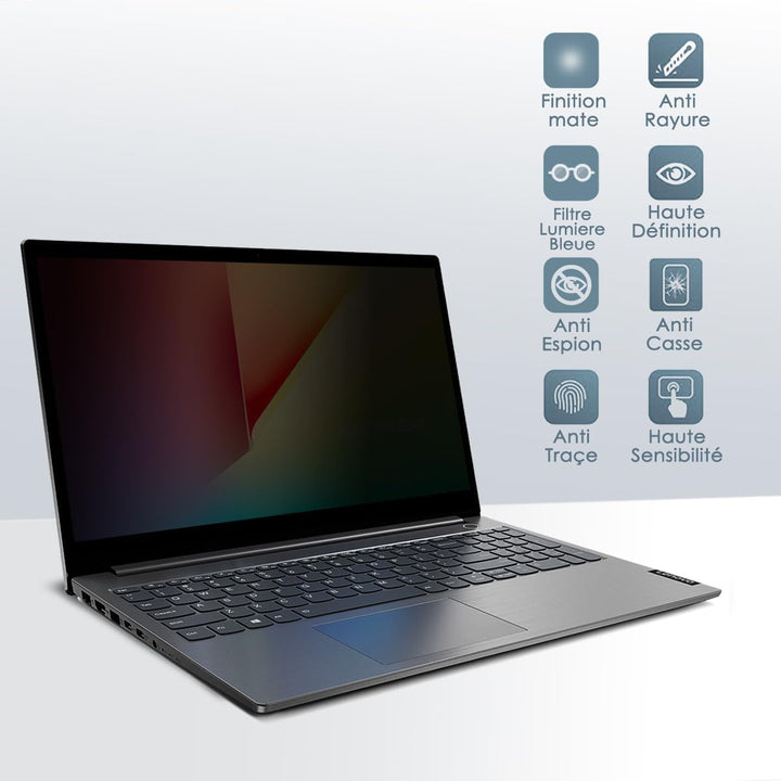 Anti-Spionage-Displayschutz, blendfrei, UV-Schutz, mit Blickschutzfilter, kompatibel mit ThinkPad L1