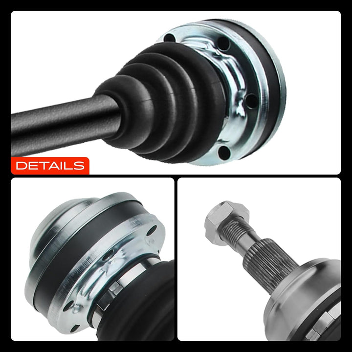 Frankberg Antriebswelle Vorne Rechts Kompatibel mit B.o.r.a 1J2 1.8L 1.9L 1999-2005 Golf IV 1J1 1.8L