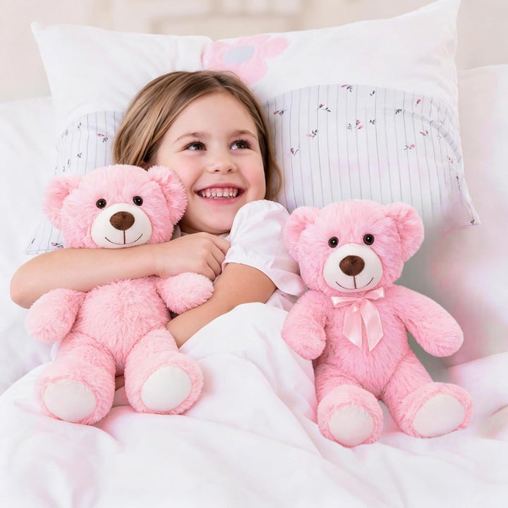 SNOWOLF Bear Plush Cute Stuffed Animal Toys Pillow Bear Doll Gift for Kids Boys Girls Birthday Chris
