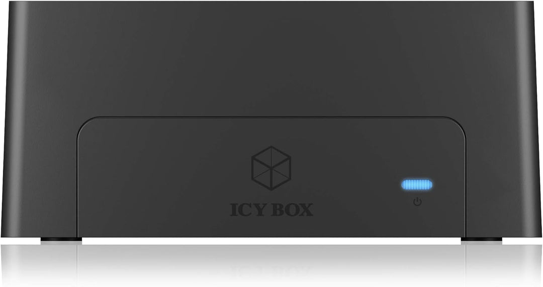 ICY BOX USB-C 3.1 Festplatten DockingStation für 2,5 Zoll und 3,5 Zoll HDD und SDD, USB 3.1 (Gen 2)
