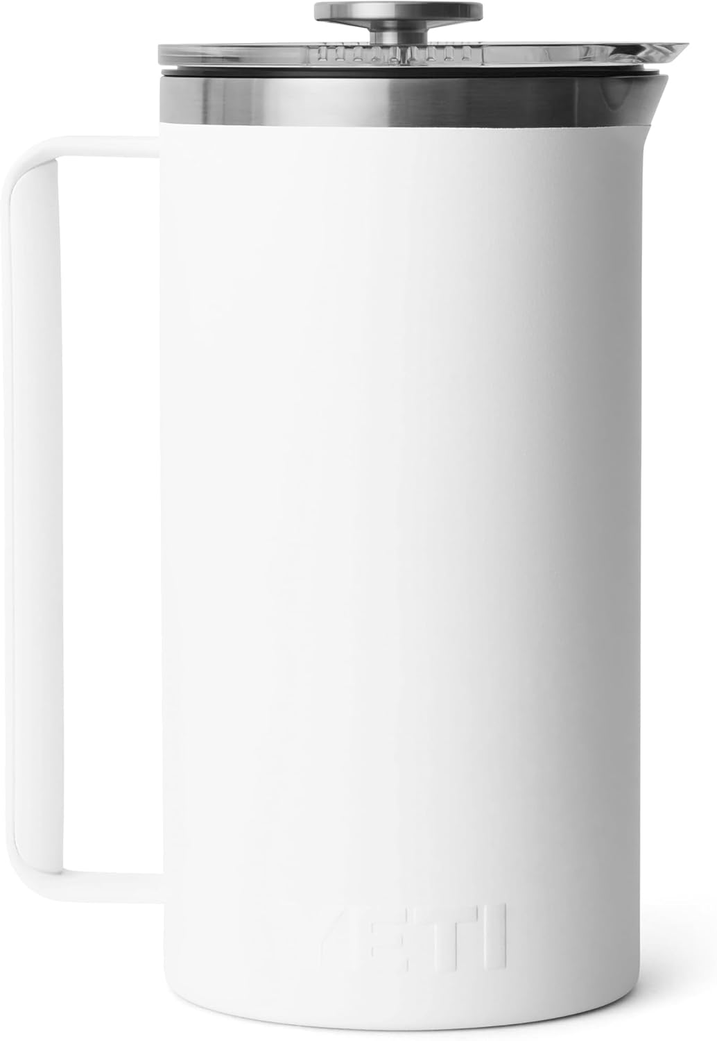 YETI Rambler Stempelkanne Mit DuraSip Keramikbeschichtung, White, 64 oz (1.9 L), White