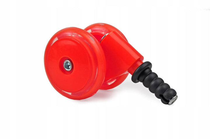 Silikonräder Lauflernhilfe Baby Walker Laufrad – Ersatzteil, 4 Stück/Set, Rad-Set, weich (Rot), Rot