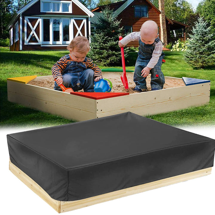 Sandkasten Abdeckung Wasserdicht 210D Oxford-Stoff Abdeckung Sandkasten Staubdicht Abdeckplane Sandk