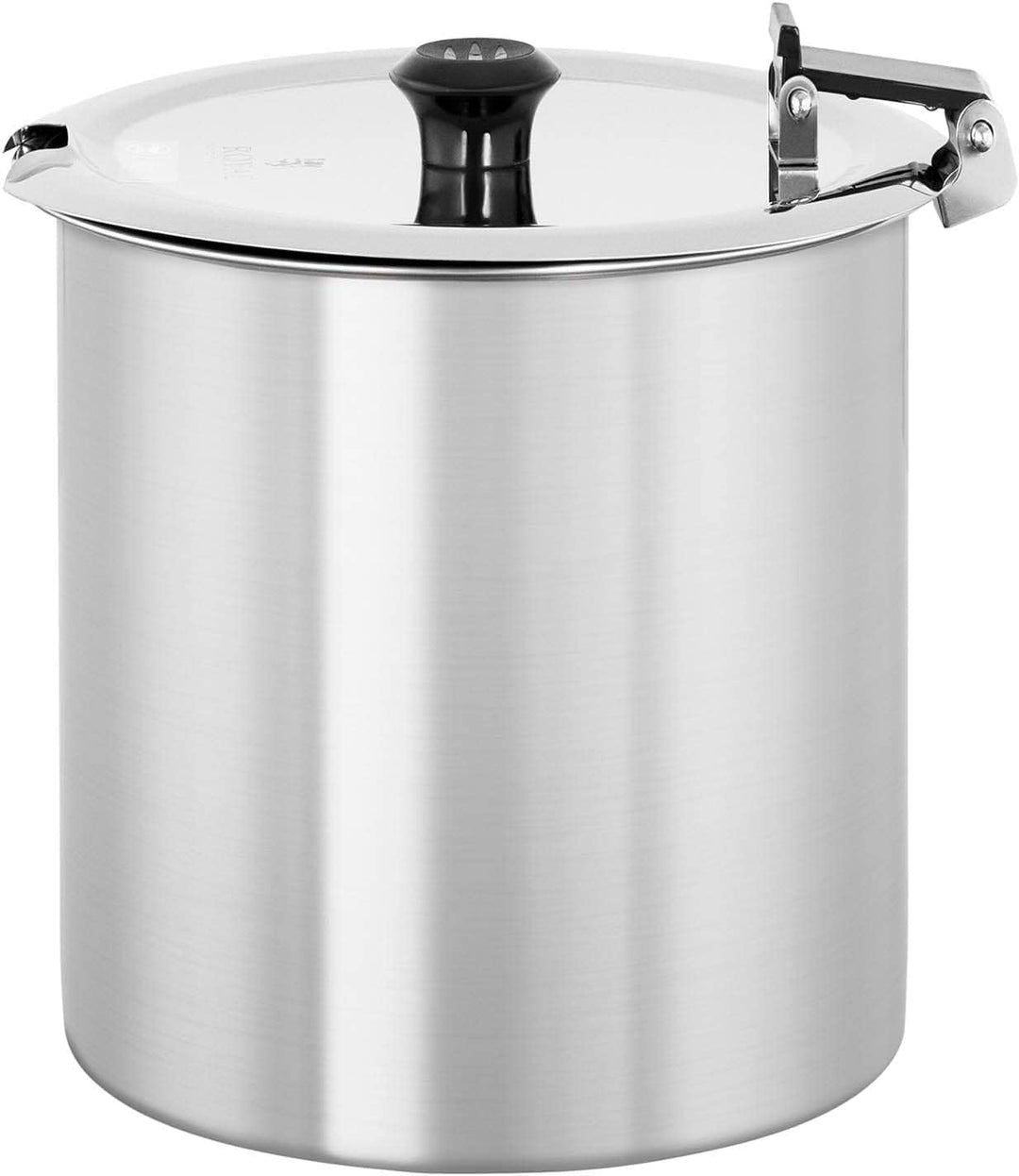 Royal Catering RCST-9405 Suppentopf 10 L Stahl silbern beschichtet Edelstahl 400 W Suppentopf elektr