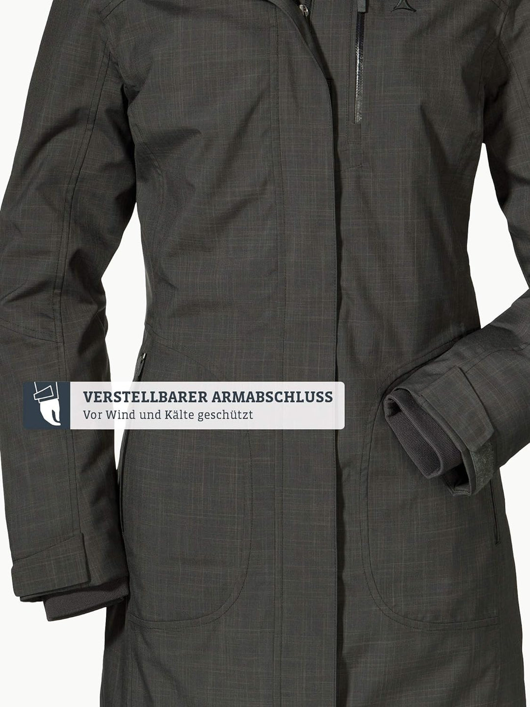 Schöffel Damen Insulated Parka Monterey2, wasserdichte Winterjacke für jedes Wetter, warmer und schö