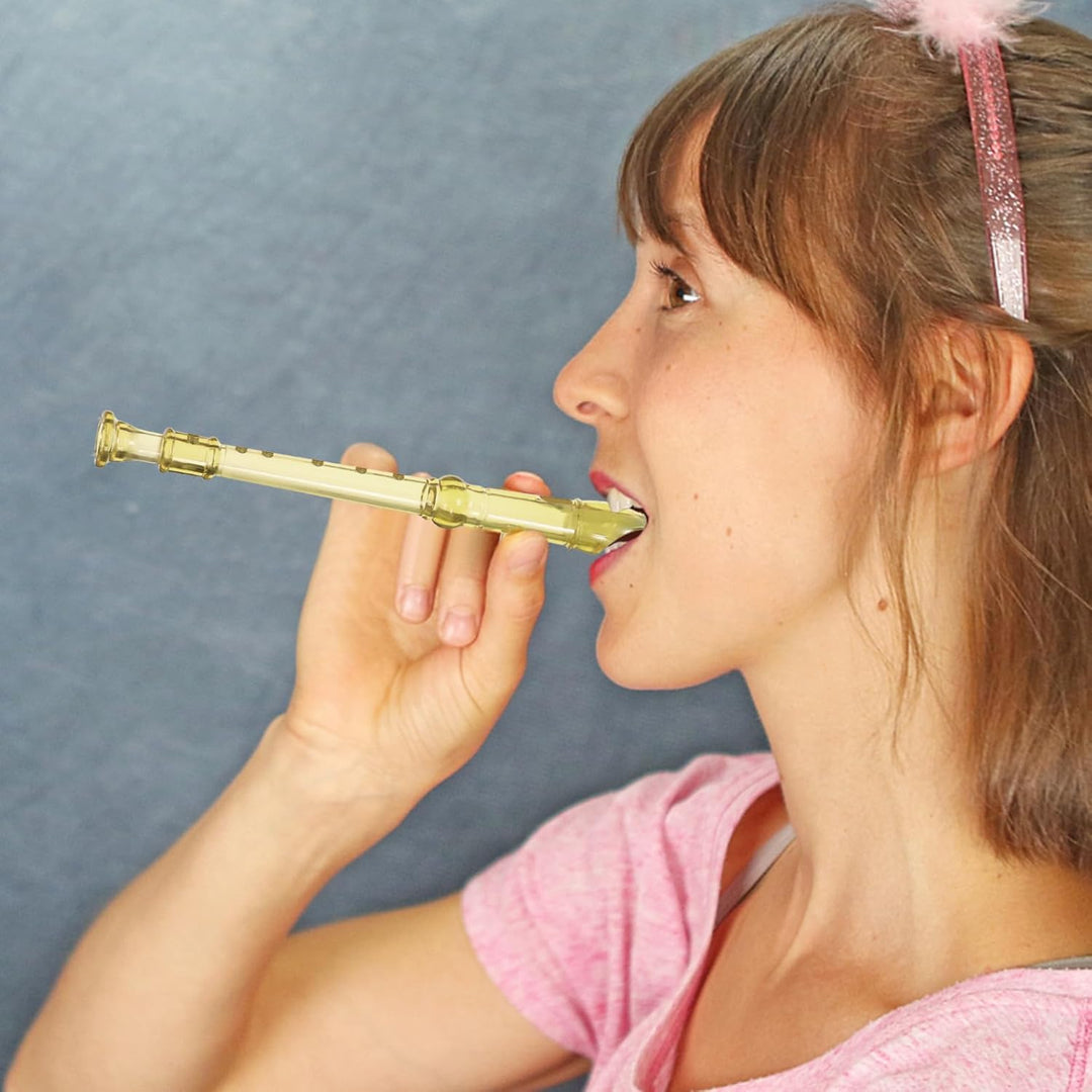 Toyvian Mini Klarinette 8 Stück Kunststoff Flöten 6 Loch Recorder Musikinstrument Für Kinder Anfänge