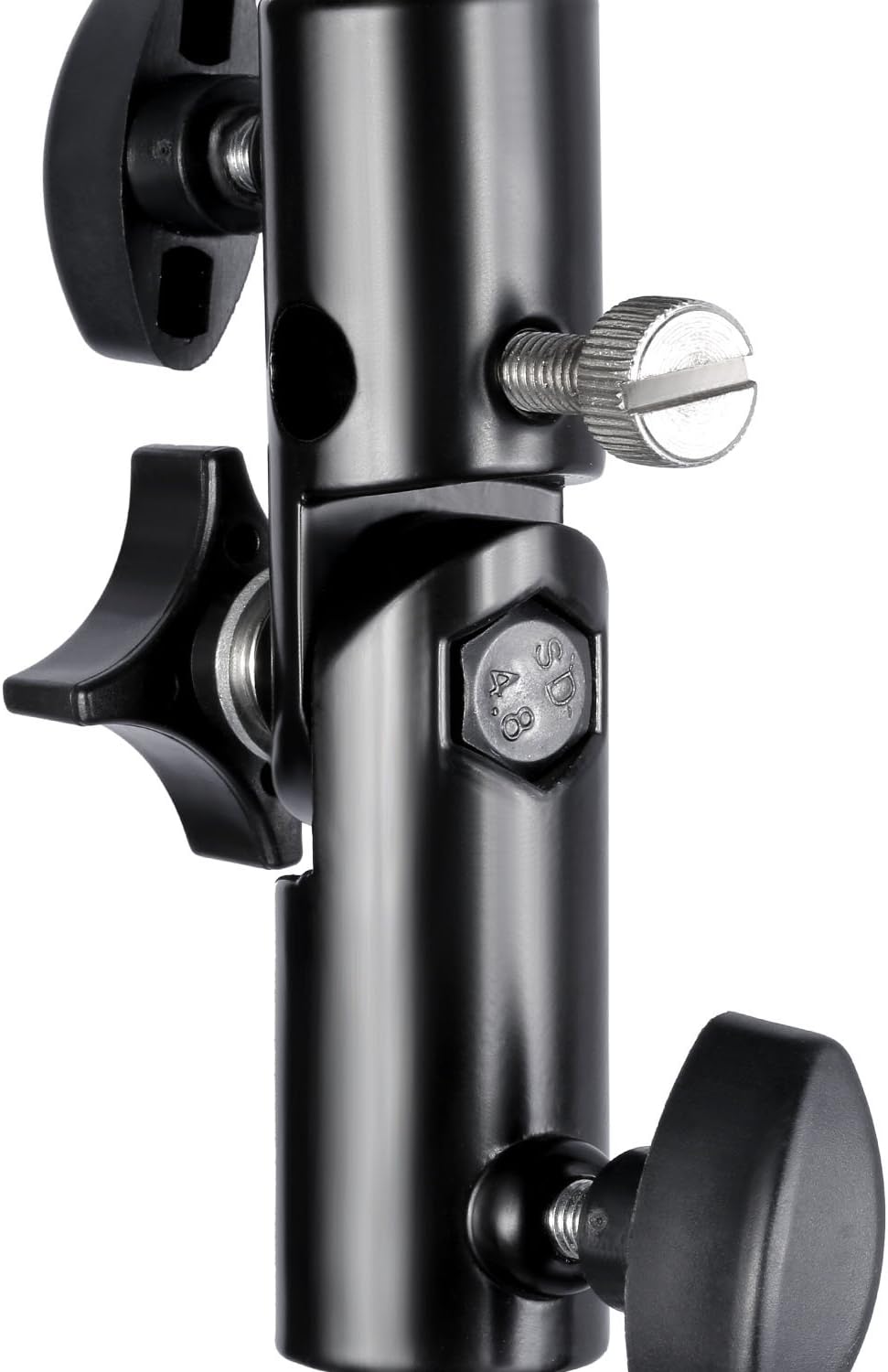 Neewer® 2 Stück Fotostudio Hochleistungs Metallklemmhalter mit 5/8 "Lampenstativ Befestigung für Ref