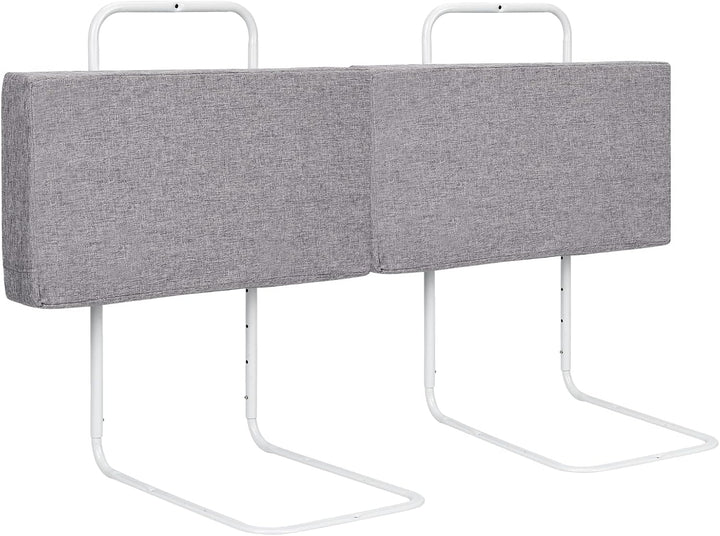 Yakimz 2X Bettgitter für Kinder 60 * 28cm, Bettschutzgitter 5-Loch Höhenverstellbar, Rausfallschutz