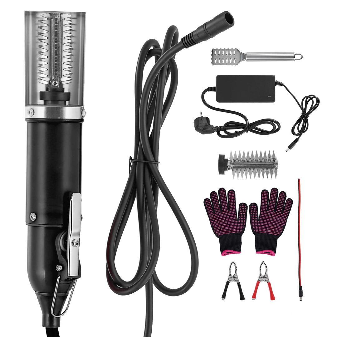 MXBAOHENG Fischschuppen Entferner Elektrisch 120 W 6500 RPM Elektrischer wasserdichter Fischschupper