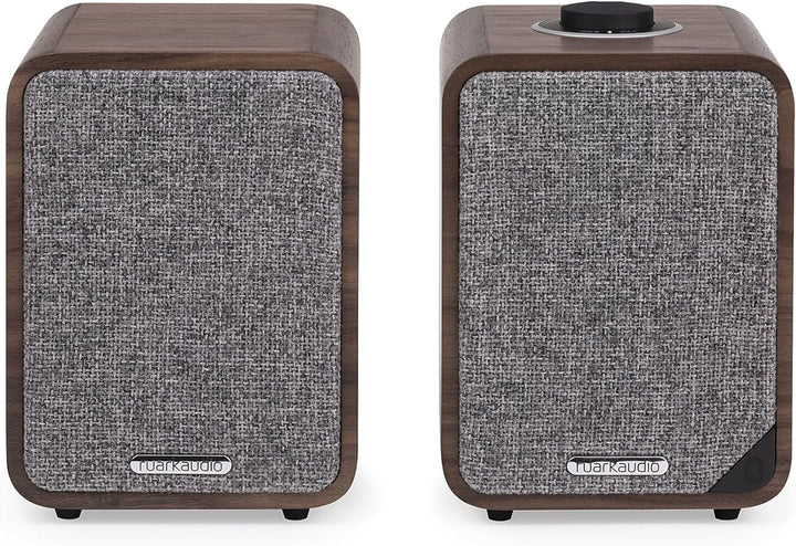 RUARK AUDIO RUARK AUDIO MR1MK2-WALNUT MR1 Mk2 Aktive Bluetooth-Lautsprecher mit edlem Walnussfurnier