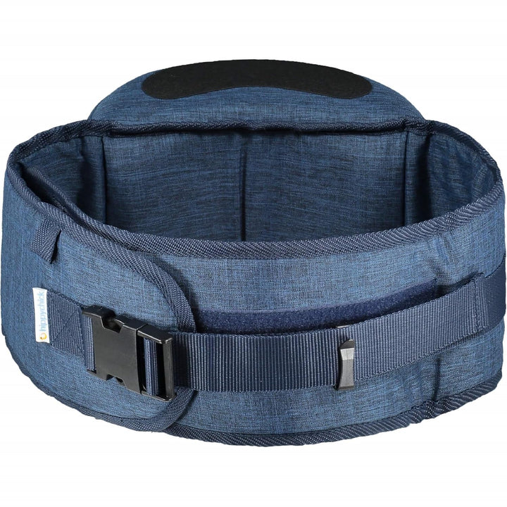 Hippychick Hipseat Babytragetasche, leicht, verstellbar, für 6–36 Monate, Jeansblau denim-blau, deni