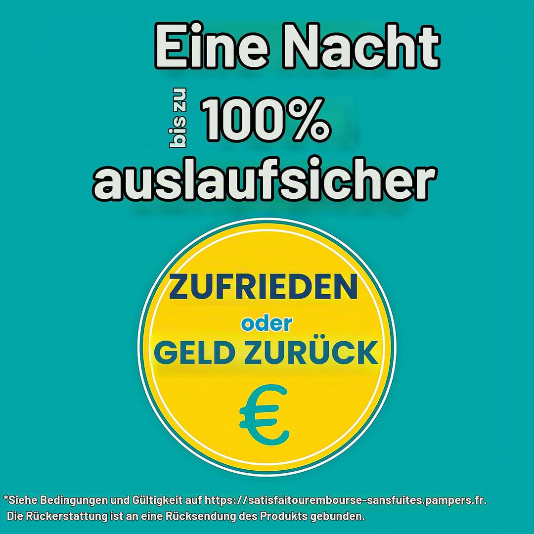 Pampers Windeln Pants Grösse 7 (17kg+) Baby-Dry, Extra Large mit Stop- und Schutz Täschchen, MONATSB