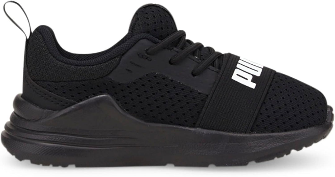 PUMA Unisex Baby Wired Run Ac InfSneaker 20 EU Puma Black Puma White, 20 EU Puma Black Puma White