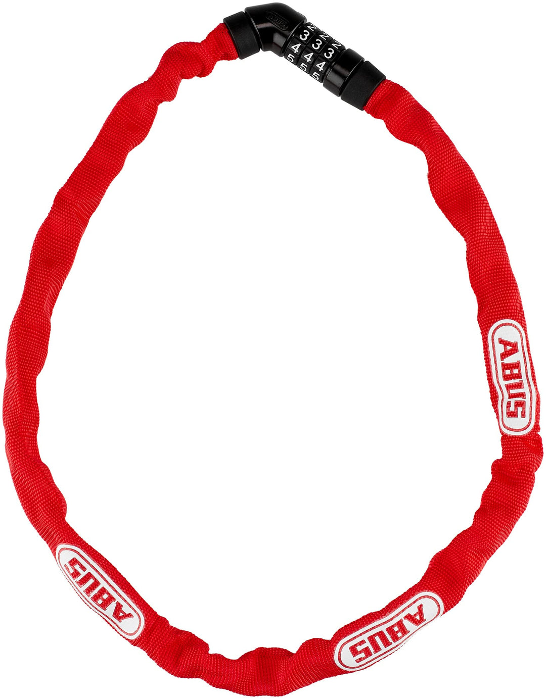 ABUS Kettenschloss Steel-O-Chain 4804C – Zahlenschloss aus Spezialstahl – ABUS-Sicherheitslevel 3 Ro