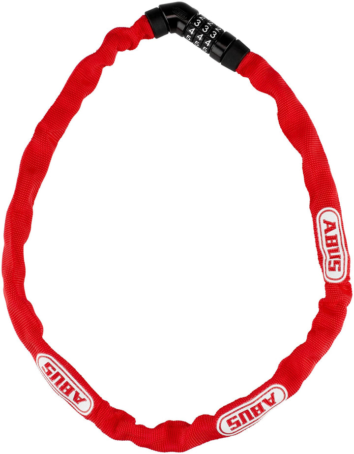 ABUS Kettenschloss Steel-O-Chain 4804C – Zahlenschloss aus Spezialstahl – ABUS-Sicherheitslevel 3 Ro