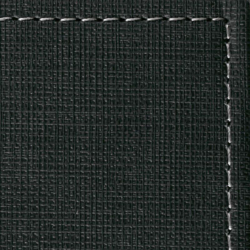 SIGEL SM131/5 Speisekarten-Mappen mit Buchschrauben-Bindung für A4, 5-er Pack, schwarz mit edler Lei