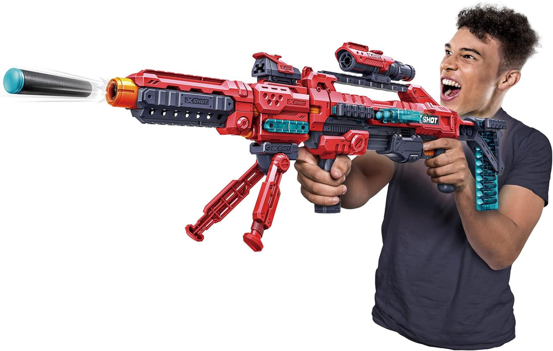 X-Shot Excel Regenerator Schaumstoffdart-Blaster, 1000+ Kombinationen (48 Darts), X-shot Excel