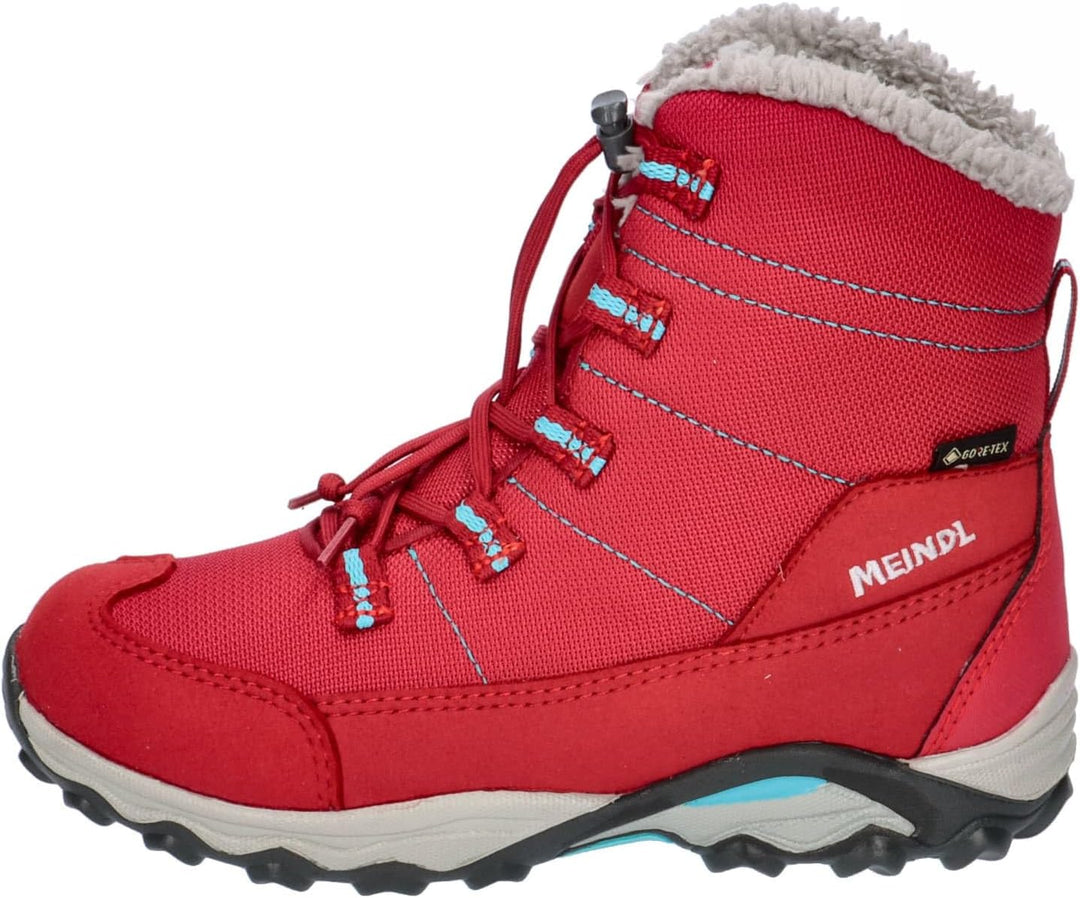 Meindl Kinder Yolup GTX Winterschuhe 32 EU Erdbeer Türkis, 32 EU Erdbeer Türkis