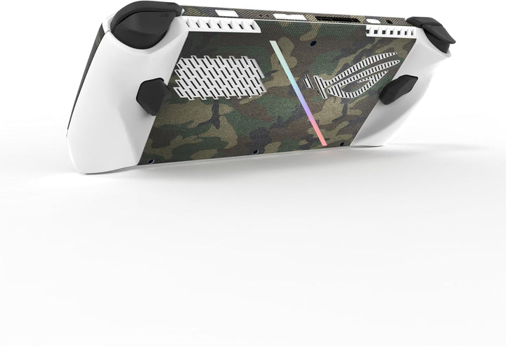 PlayVital 2 Set Skin Sticker für ROG Ally Handheld Konsole, individuelle Aufkleber aus Vinyl-Armeegr