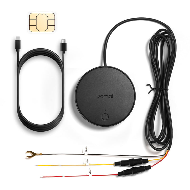 70mai 4G Hardwire Kit für Dash Cam Omni, 24H Smart Parking Überwachung, Echtzeit-Überwachung, Sofort