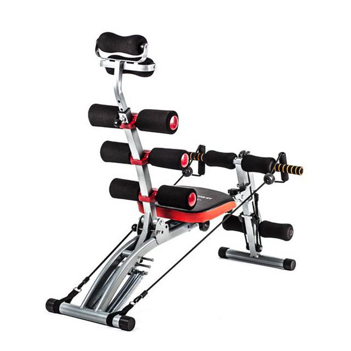 Techfit Multifunktionsbank Total Trainer - Revolutionäre Bauchmuskelbank, klappbar, ideal für Bauch,