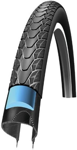 Schwalbe - Marathon Plus Reflex – Trekkingreifen mit Reflexstreifen für Fahrräder. 28 x 1.75, 28 x 1