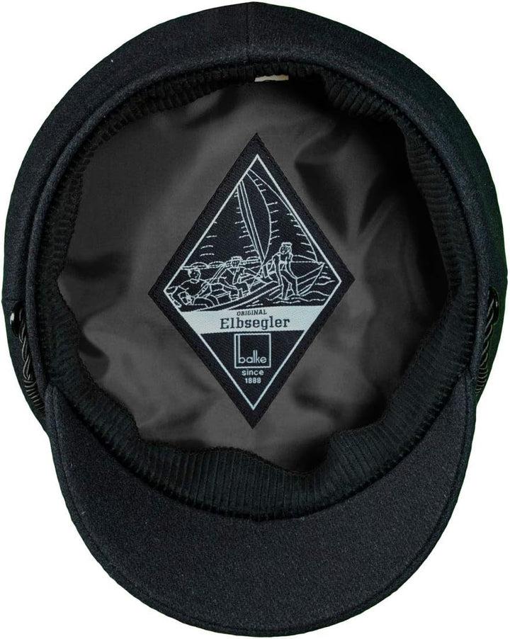 MADSea Elbsegler Premium Tuch mit Flaggenpin Europa schwarz Pin, Grösse:63, Pins:Europa