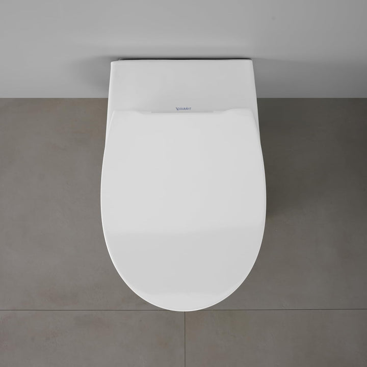 Duravit WC-Sitz Univavo, olaver WC-Sitz, Klobrille mit doppelter Absenkautomatik, Toilettendeckel Qu